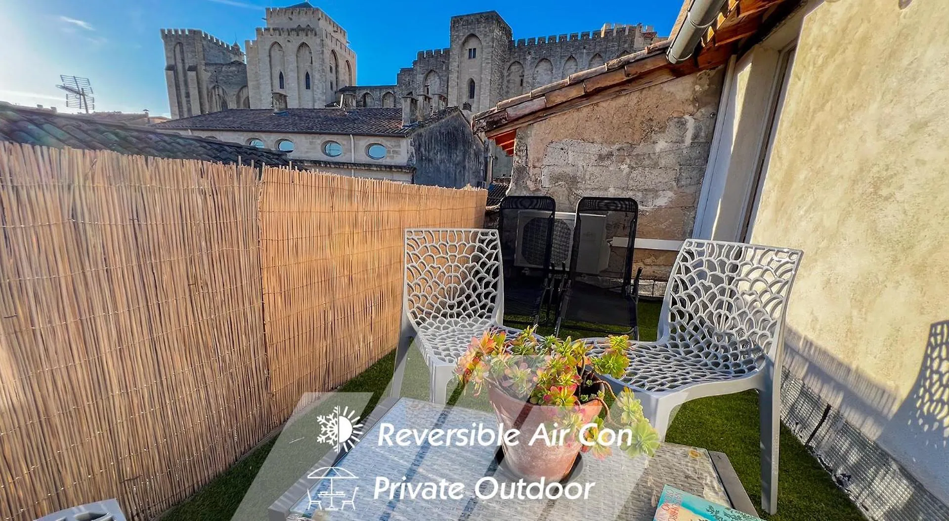 Ac - Private Exterior - Au Pied Du Palais Des Papes! Daire Avinyon